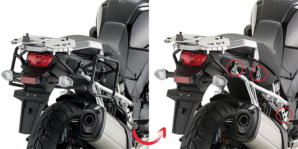 Kappa Motorcycle Tank Lock Fitting Kit For Suzuki 2011 DL650 V-Strom 